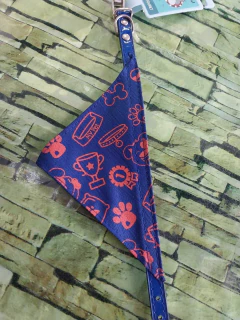Collar Para Perro Pequeño Con Pañuelo CON DIBUJO ( CIRCUNSFERENCIA 10CM) - tienda online