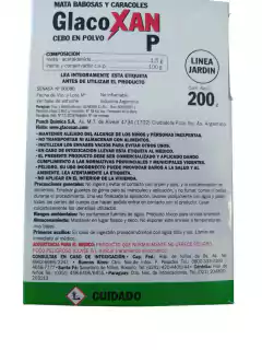 Glacoxan Molusquicida (cebo en polvo) 200gr - Son Rachas