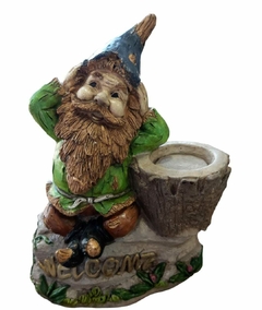 Gnomo Duende Tronco Son Rachas