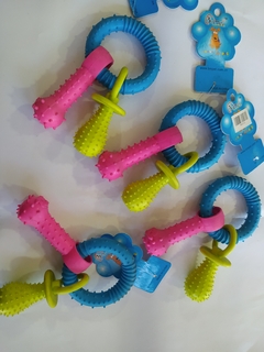 Mordillos para perros en forma de chupete