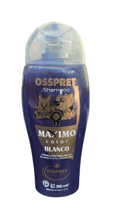 Shampoo Tonalizador Maximo Color Blanco X 260 Cc