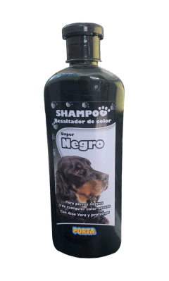 Shampoo Perros Negro Porta 500ml