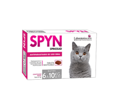 SPYN COMPRIMIDO PARA GATO DE 6 A 10 KG
