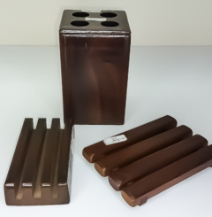 Porta cepillo de dientes de madera - comprar online