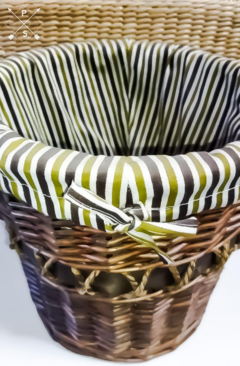 Cesto de ropa chocolate - comprar online