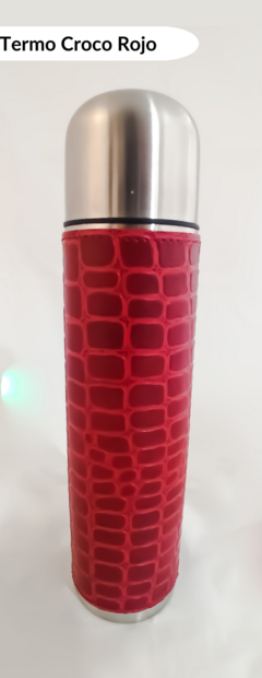 Termo Croco Rojo