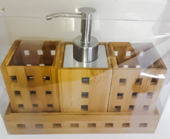 Set de baño bambú