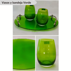 Bandeja oval Cristal.