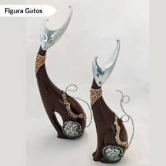 Figura Gatos colas enredadas