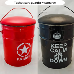 Tachos decorativos.