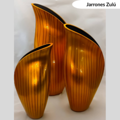 Jarrones Zulú Laqueado