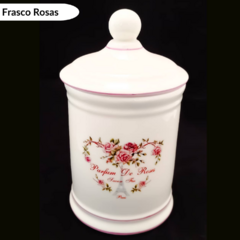 Frascos algodeneros Rosas - Efecto Deco
