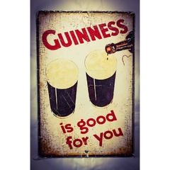 Chapa vintage Guinness