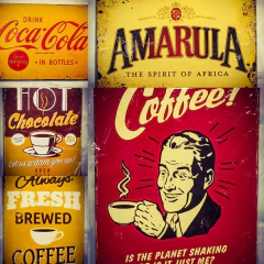 Chapa vintage Amarula - comprar online