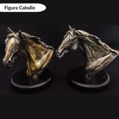 Figura Caballo con base redonda