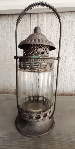 Farol porta fanal vintage.