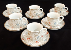 Set Café Flores. - Efecto Deco
