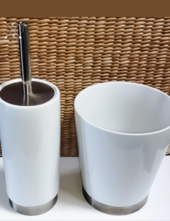 Cesto Baño Blanco - comprar online