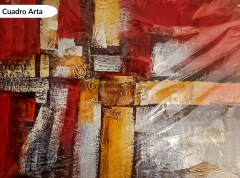 Cuadro Arta Rojo