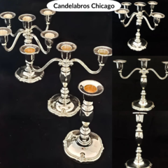 Set candelabros Chicago. en internet