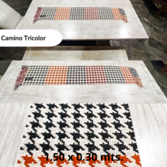 Camino de mesa Tricolor