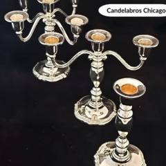 Set candelabros Chicago. - comprar online