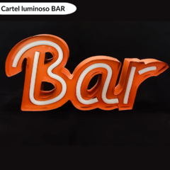 Cartel Luminoso Bar