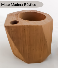 Mate madera Rústico