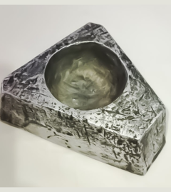 Porta vela metal