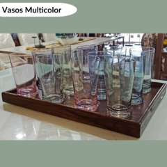 Set vasos multicolor - comprar online