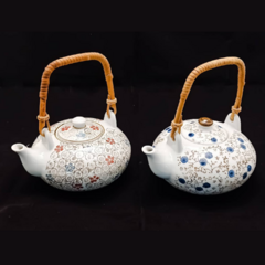 Tetera Deco Flores - comprar online