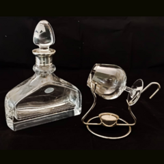 Caramañola pirámide cristal San Carlos. - comprar online