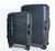 SETx2 VALIJAS RIGIDAS "MOÏRÜ" DARK GREY 5004 - comprar online