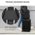 Mochila Porta Notebook USB "AOKING" SN4045 Black - Lucaya Mayorista