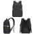 Mochila Porta Notebook USB "AOKING" SN4045 Black - tienda online