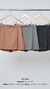 SHORTS SAIA ALF RISCA DE GIZ COM CINTO FORRADO