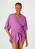 Blusa Cropped Transpasse Hering na internet