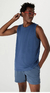 Regata HERING Básica Masculina World - AZUL