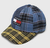 Boné Tommy Jeans Xadrez Azul/Amarelo