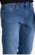 Calça Tommy Jeans Masculina Slim Fit Wash Stonada Azul - comprar online