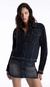 JAQUETA ELLUSJEANS NEW BLACK ELASTIC LILLY - comprar online