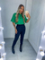 Camisa Cropped Botões Hering - loja online