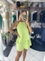 Vestido Curto Babado