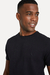 T shirt RESERVA / preta com bordado preto