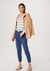 Cardigan básico feminino decote v em tricô fio tinto - LD MULTIMARCAS