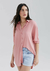 Camisa feminina manga longa em viscolinho Hering