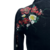 Chaqueta Clasica corta Flores rojas - Chaquetas pintadas a mano - Ropa personalizada Bogota