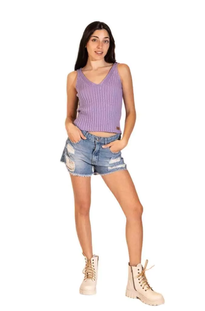 PEUQUE, SHORT DE JEAN EMILIA