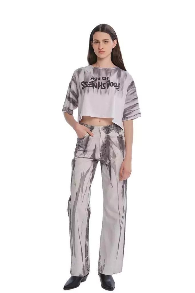 Cher Mix Jean Low Rise DYE Batick