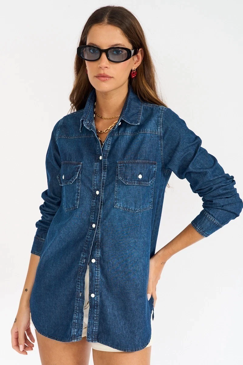 CAMISA MIX DE JEAN Santa Bohemia